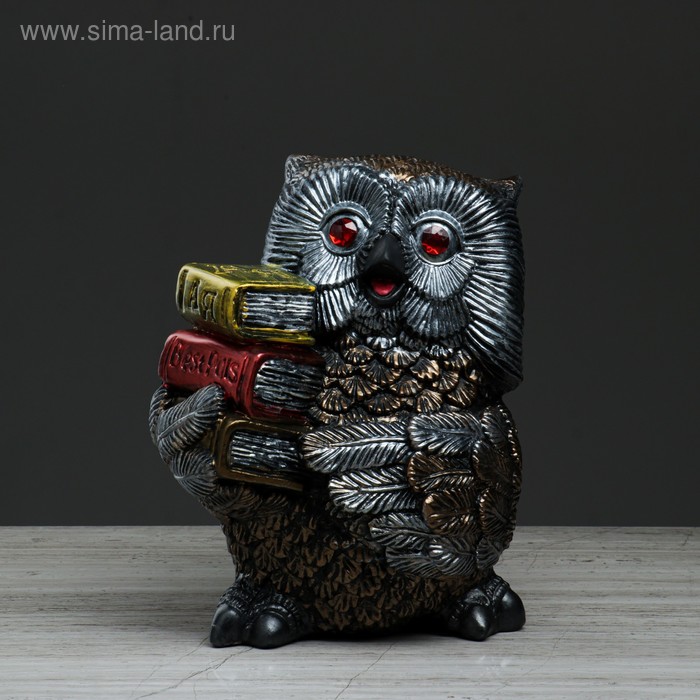 Статуэтка "Сова с книгами", цветная, 27 см
Статуэтка "Сова с книгами", цветная, 27 см