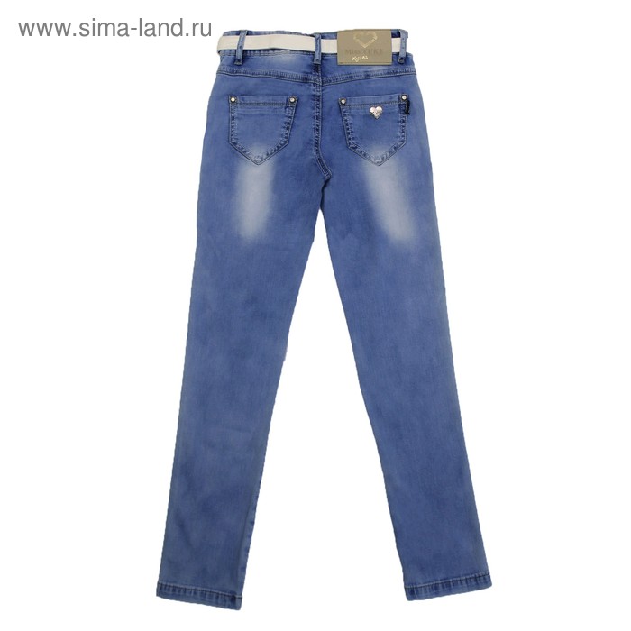 фото Джинсы для девочек, рост 140 см yuke jeans