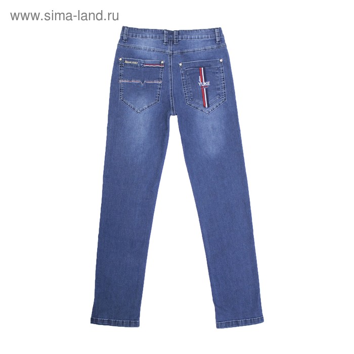 фото Джинсы для мальчиков, рост 116 см yuke jeans