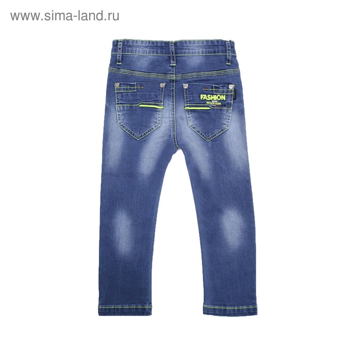 фото Джинсы для мальчиков, рост 110 см yuke jeans
