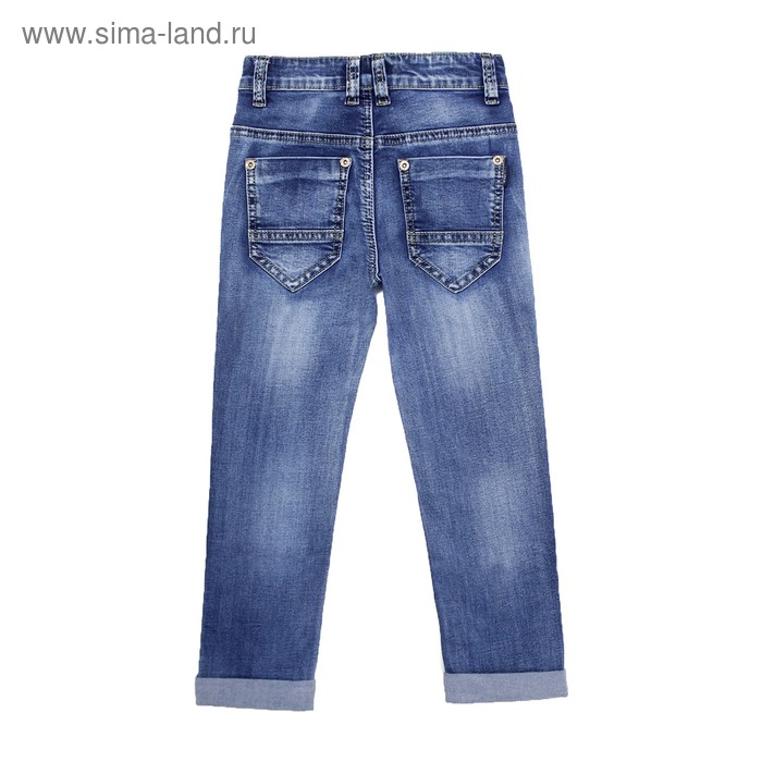 фото Джинсы для мальчиков, рост 104 см yuke jeans