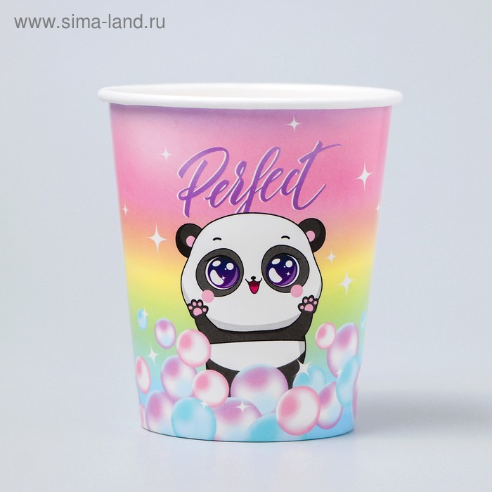 Стакан бумажный «Панда», 250 мл 
Стакан бумажный «Панда», 250 мл