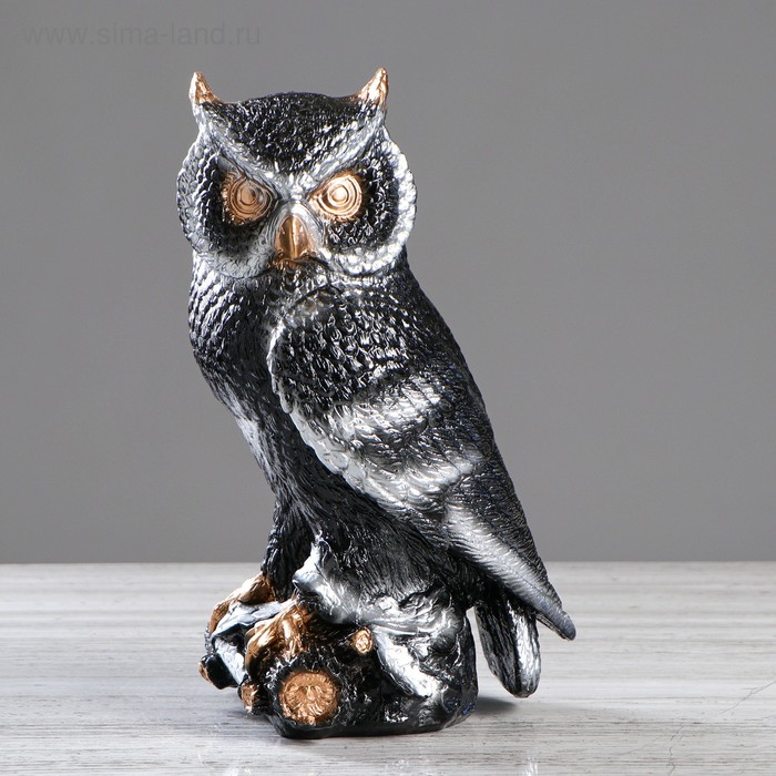 Копилка "Сова на ветке", чёрная, 31 см
Копилка "Сова на ветке", чёрная, 31 см