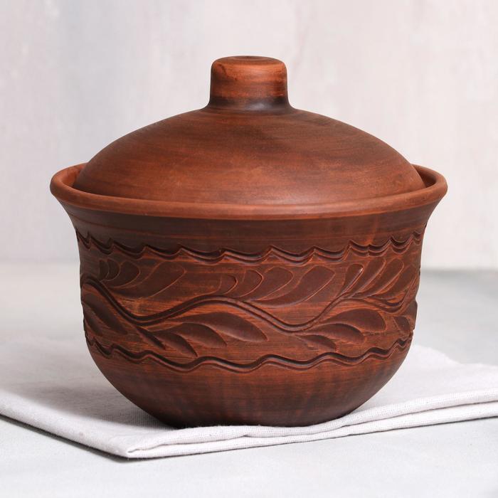 Горшок для запекания, декор, красная глина, 1.5 л, микс
Горшок для запекания, декор, красная глина, 1.5 л, микс