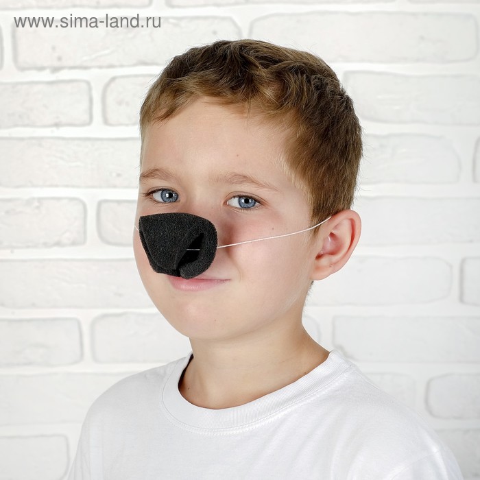 Карнавальный нос собачки, поролон, на резинке
Карнавальный нос собачки, поролон, на резинке