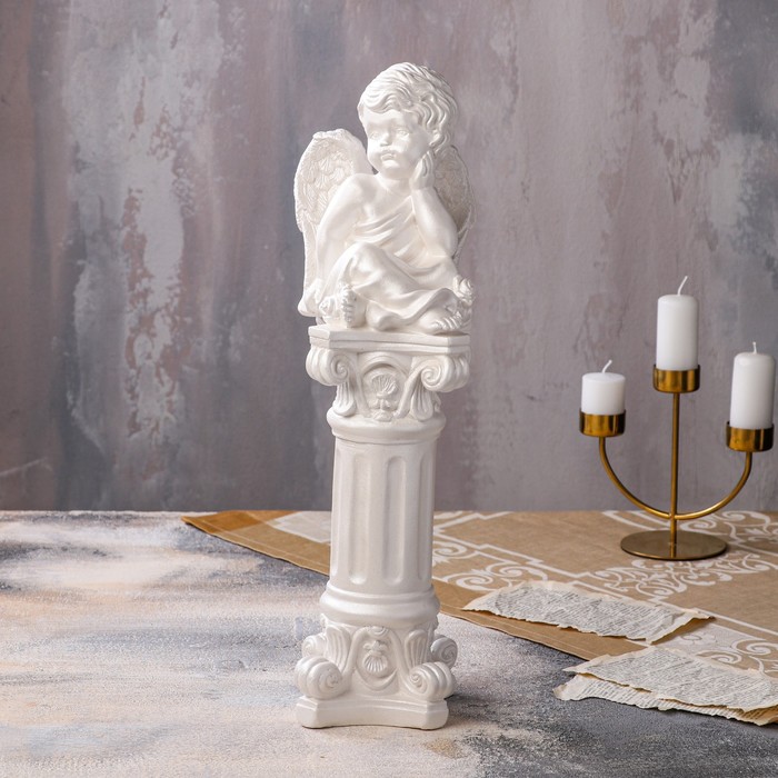 Статуэтка "Ангел на колонне", перламутр, 52 см
Статуэтка "Ангел на колонне", перламутр, 52 см