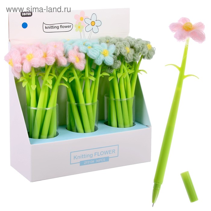 Ручка гелевая-прикол МИКС Цветок (штрихкод на штуке)
Ручка гелевая-прикол МИКС Цветок (штрихкод на штуке)