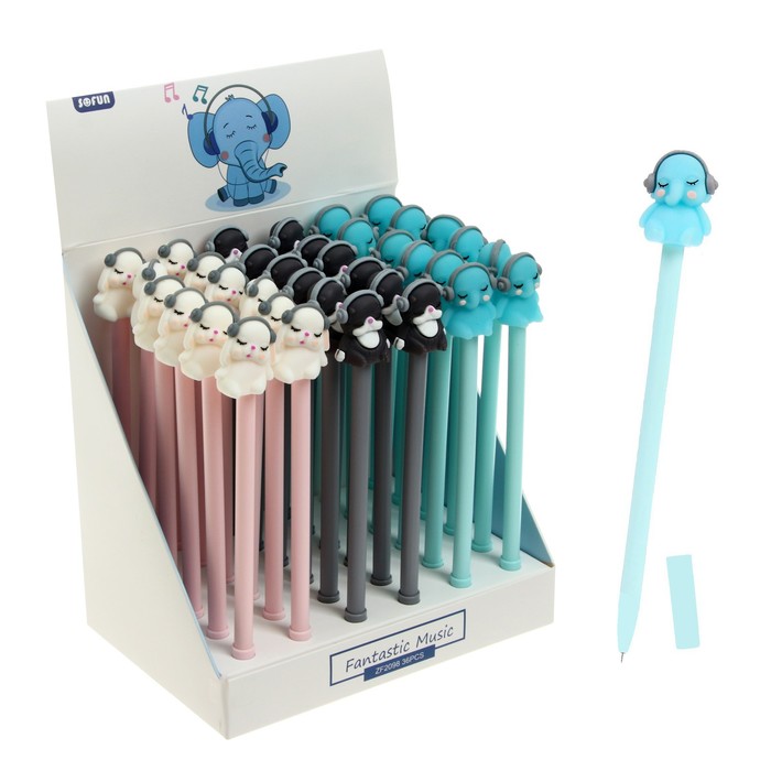 Ручка гелевая-прикол МИКС "Зверушка в наушниках" (штрихкод на штуке)
Ручка гелевая-прикол МИКС "Зверушка в наушниках" (штрихкод на штуке)