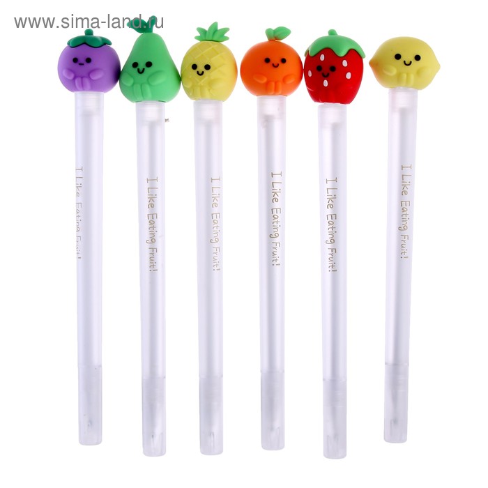 Ручка гелевая-прикол МИКС Ягоды/Фрукты/Овощи, вращающаяся (штрихкод на штуке) 
Ручка гелевая-прикол МИКС Ягоды/Фрукты/Овощи, вращающаяся (штрихкод на штуке)