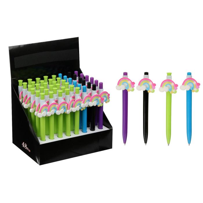 Ручка шариковая-прикол МИКС Радуга
Ручка шариковая-прикол МИКС Радуга