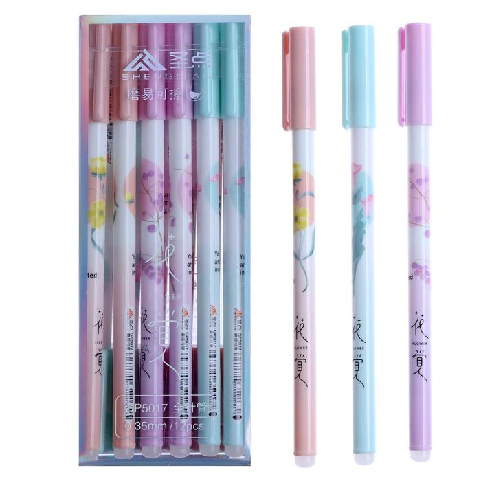 Ручка гелевая со стираемыми чернилами, стержень синий 0,35 мм, МИКС "Цветы" (штрихкод на штуке)
Ручка гелевая со стираемыми чернилами, стержень синий 0,35 мм, МИКС "Цветы" (штрихкод на штуке)