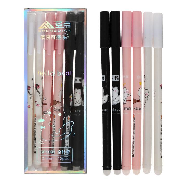 Ручка гелевая со стираемыми чернилами, стержень синий 0,38 мм, корпус МИКС (штрихкод на штуке)
Ручка гелевая со стираемыми чернилами, стержень синий 0,38 мм, корпус МИКС (штрихкод на штуке)