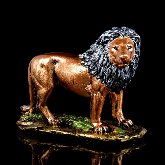 Копилка "Лев на подставке ", бронза, 26 см
Копилка "Лев на подставке ", бронза, 26 см