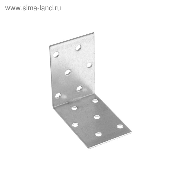 Уголок крепежный равносторонний KUR 60х60х40 цинк, 1 шт.