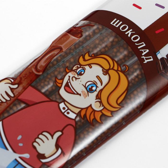 фото Трубочки для молока «терефимка» со вкусом шоколада, 30 г урал-шок