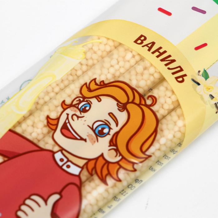 фото Трубочки для молока «терефимка» со вкусом ванили, 30 г урал-шок