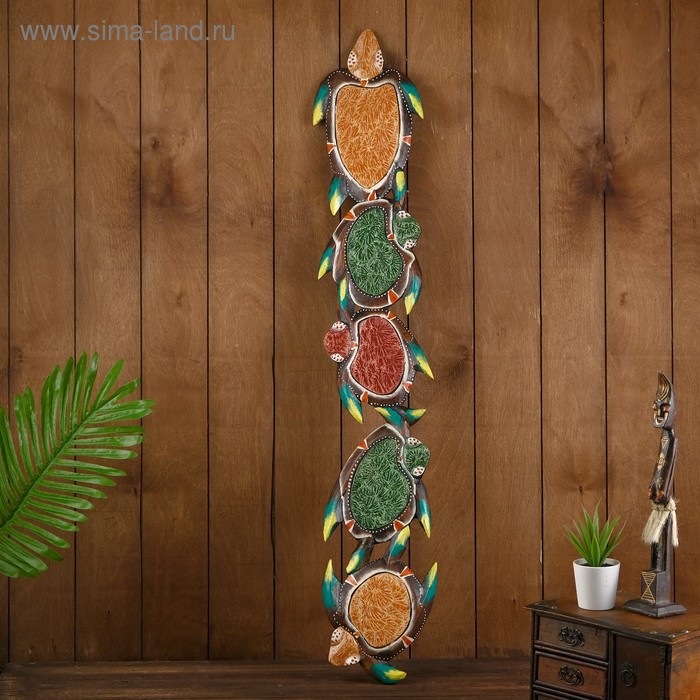 Панно "Семья черепашек" дерево 100х1,5х15 см
Панно "Семья черепашек" дерево 100х1,5х15 см