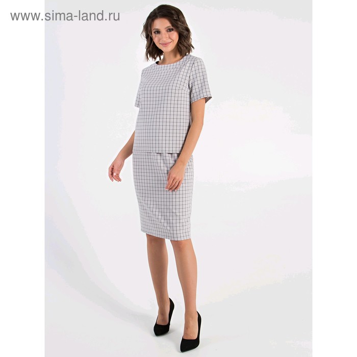 Костюм женский, размер 44, цвет светло-серый
Костюм женский, размер 44, цвет светло-серый