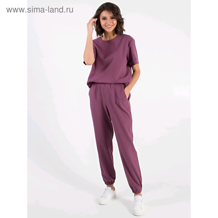 Блузка женская, размер 42-44, цвет сиреневый
Блузка женская, размер 42-44, цвет сиреневый