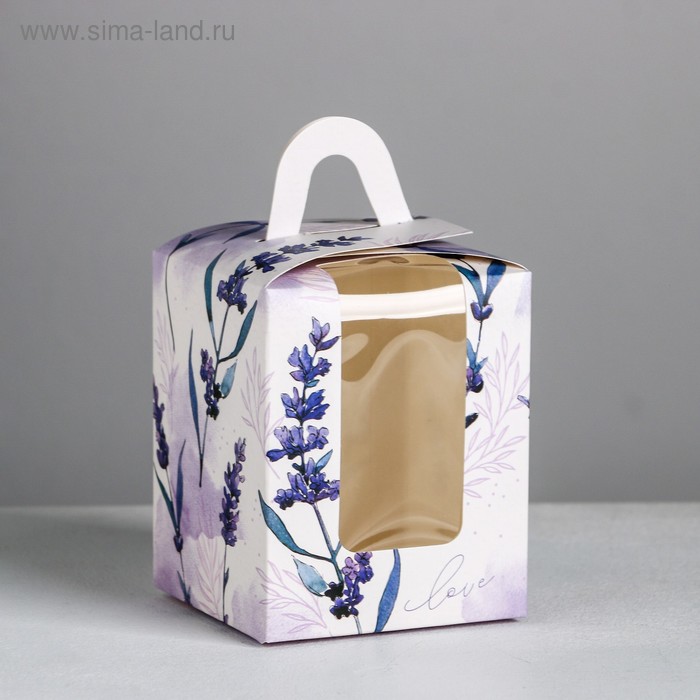 Складная коробка под один капкейк Love, 9 × 9 × 11 см
Складная коробка под один капкейк Love, 9 × 9 × 11 см
