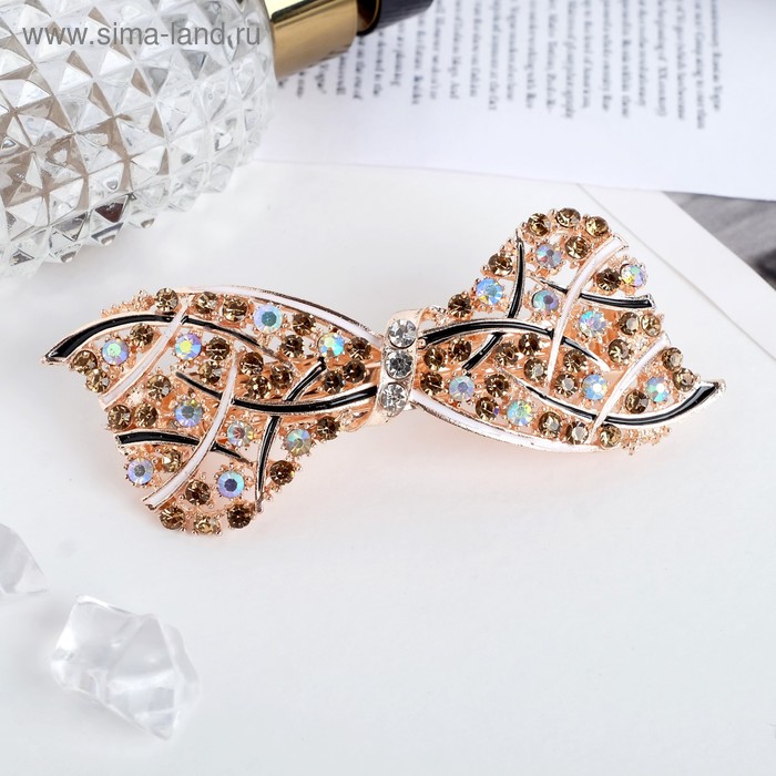 Заколка-автомат для волос "Престиж" 9 см, бант
Заколка-автомат для волос "Престиж" 9 см, бант