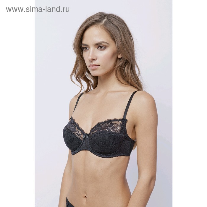 фото Бюстгальтер lengy женский, размер 75d, цвет чёрный