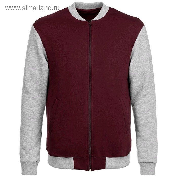Бомбер College, размер XXL, цвет бордо
Бомбер College, размер XXL, цвет бордо
