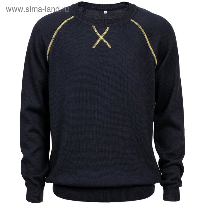 Джемпер Stitch с контрастной отделкой, размер XL, цвет синий
Джемпер Stitch с контрастной отделкой, размер XL, цвет синий