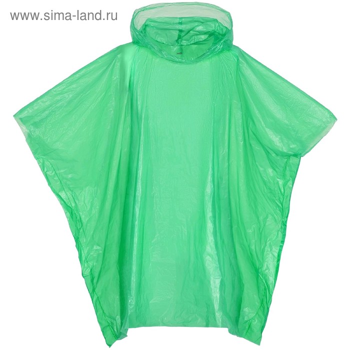 Дождевик-пончо RainProof, цвет зелёный
Дождевик-пончо RainProof, цвет зелёный