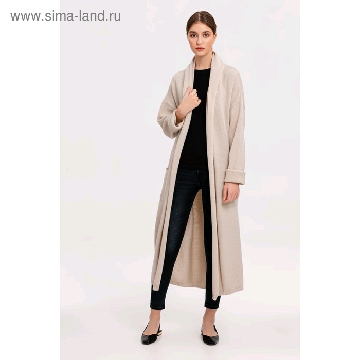 Кардиган женский Free Flow, размер L цвет молочный
Кардиган женский Free Flow, размер L цвет молочный