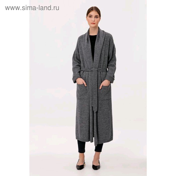 Кардиган женский Free Flow, размер L цвет серый меланж
Кардиган женский Free Flow, размер L цвет серый меланж