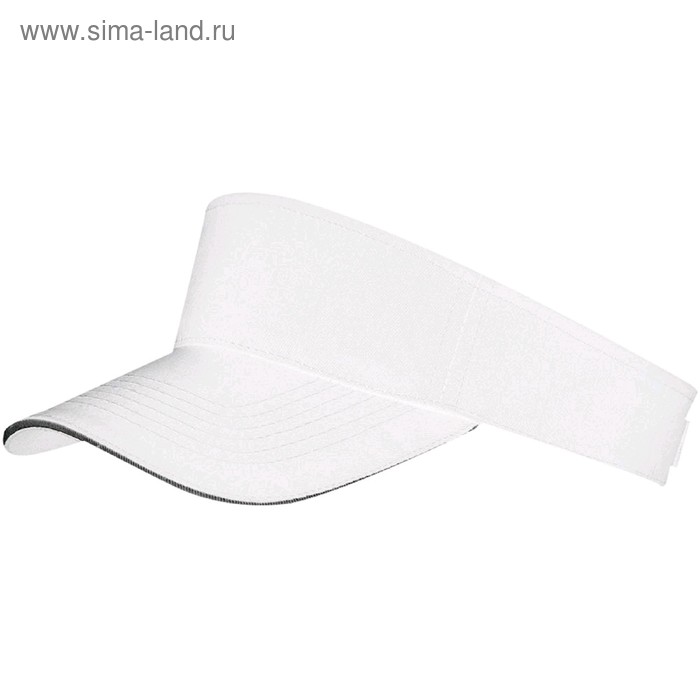 Козырёк Ace, цвет белый с чёрным 
Козырёк Ace, цвет белый с чёрным