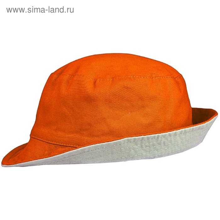 Панама Unit Summer двусторонняя, оранжевая с серым
Панама Unit Summer двусторонняя, оранжевая с серым