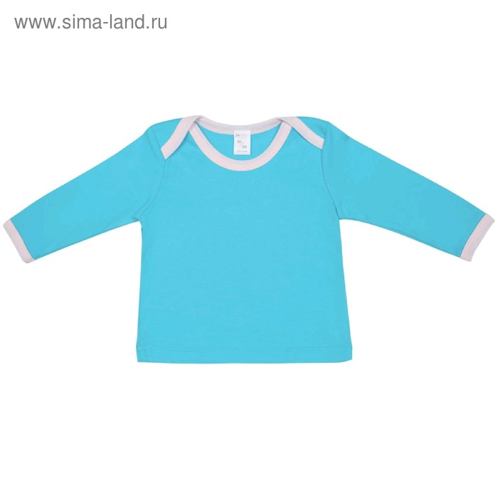 Футболка детская с длинным рукавом Baby Prime, рост 80 см, цвет бирюзовый 
Футболка детская с длинным рукавом Baby Prime, рост 80 см, цвет бирюзовый