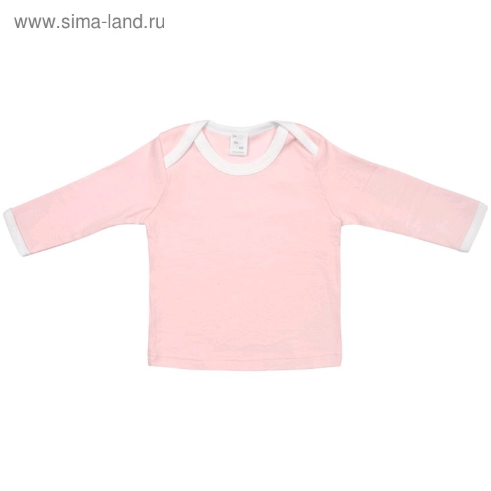 Футболка детская с длинным рукавом Baby Prime, рост 68 см, цвет розовый 
Футболка детская с длинным рукавом Baby Prime, рост 68 см, цвет розовый