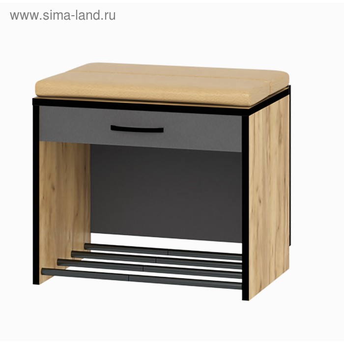 Тумба Ольга-лофт-5.1 дуб крафт золотой/темно серый/черный/экокожа люкса бренди
Тумба Ольга-лофт-5.1 дуб крафт золотой/темно серый/черный/экокожа люкса бренди