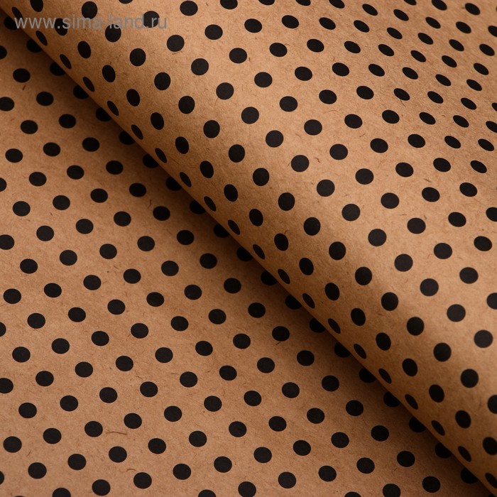 Бумага упаковочная, "Горох малый", крафт, черная, 50 х 70 см
Бумага упаковочная, "Горох малый", крафт, черная, 50 х 70 см