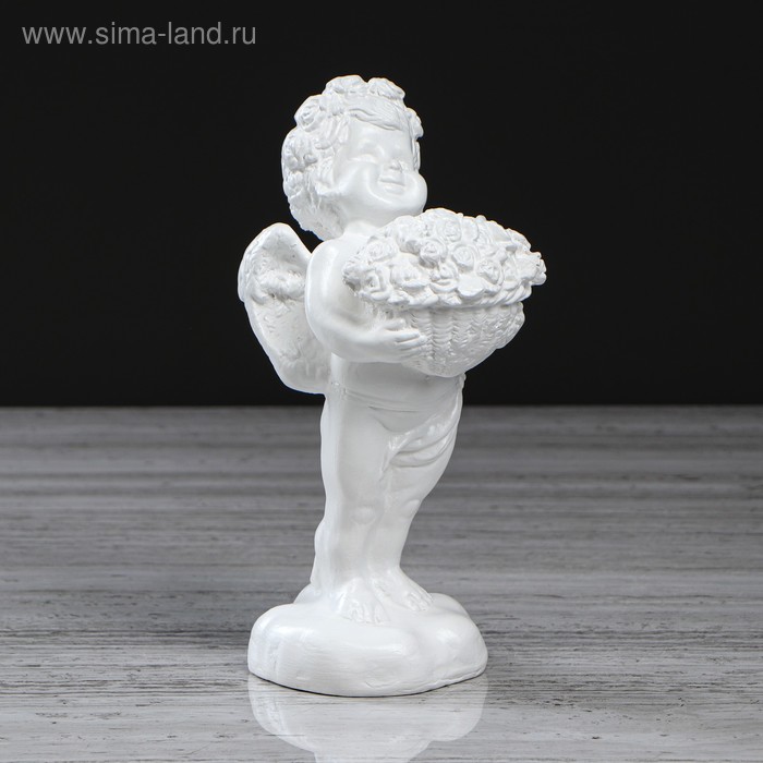 Статуэтка "Ангел с цветами", белая, 22 см
Статуэтка "Ангел с цветами", белая, 22 см