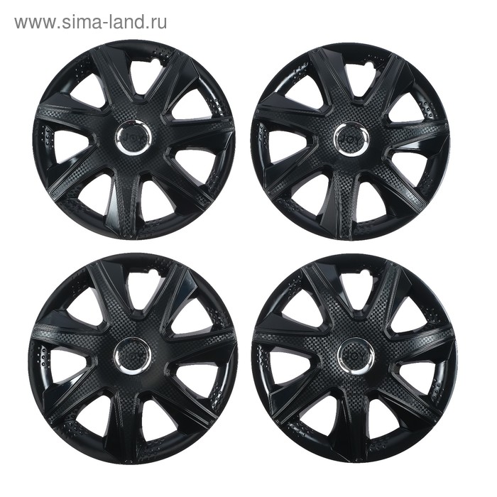 Колпаки колесные R15 "ДЖОЙ ", черный глянец , карбон хром, набор 4 шт
Колпаки колесные R15 "ДЖОЙ ", черный глянец , карбон хром, набор 4 шт