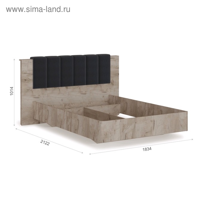 Кровать с мягким изголовьем «Джулия», 1400 × 2000 мм, ортопедическое основание, цвет крафт серый
Кровать с мягким изголовьем «Джулия», 1400 × 2000 мм, ортопедическое основание, цвет крафт серый