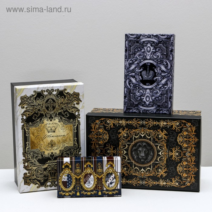 Набор подарочных коробок 10 в 1 «С уважением», 12 × 7 × 4 - 32.5 × 20 × 12.5 см
Набор подарочных коробок 10 в 1 «С уважением», 12 × 7 × 4 - 32.5 × 20 × 12.5 см