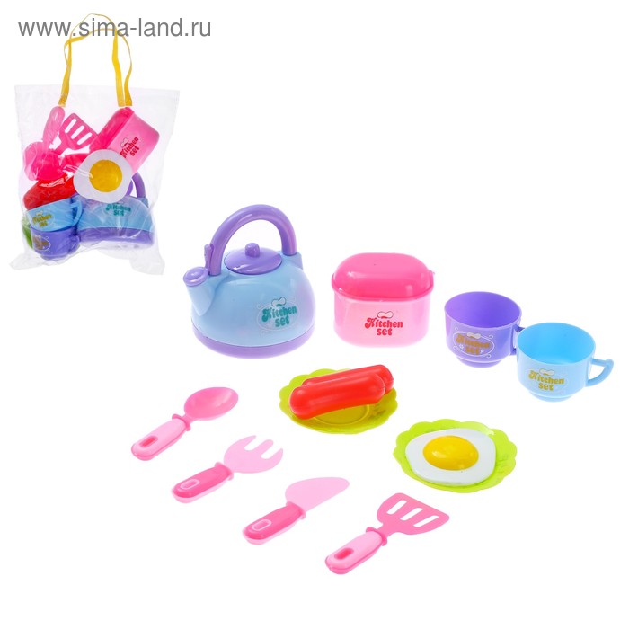 фото Набор посуды «летний день», с чайником