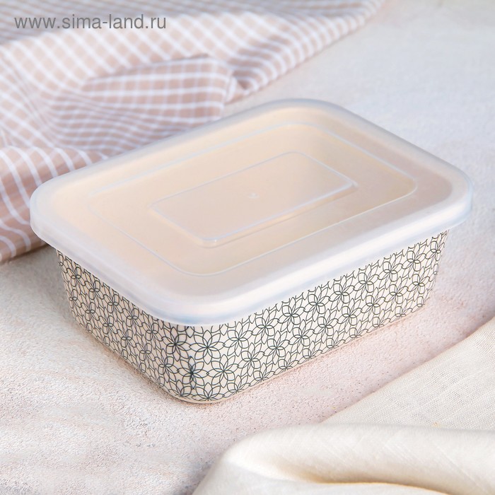 Ланч-бокс «Бамбук», цвет чёрно-белый
Ланч-бокс «Бамбук», цвет чёрно-белый