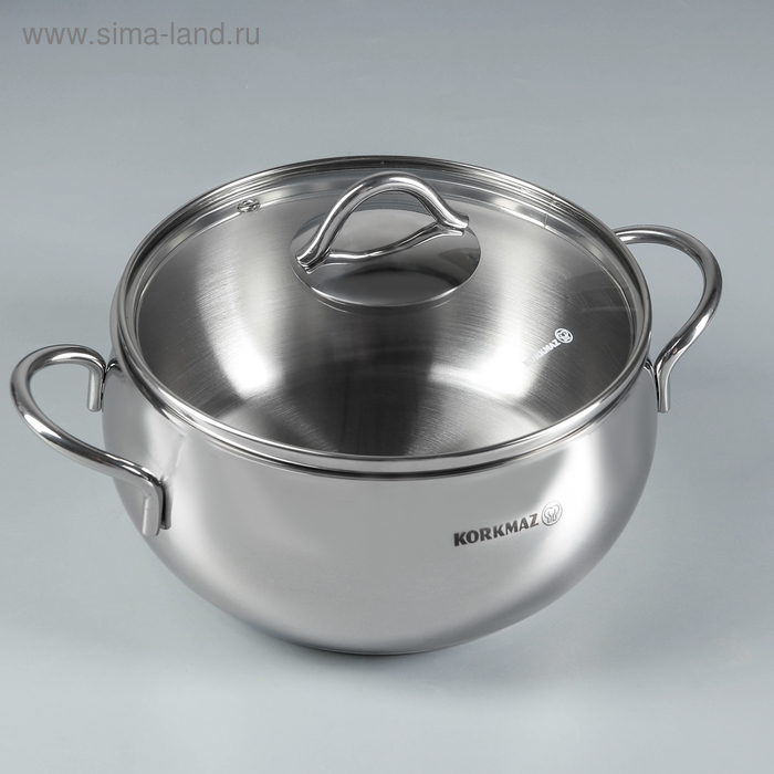 Кастрюля из нержавеющей стали «Домашний уют», 3,5 л, с тройным дном и крышкой
Кастрюля из нержавеющей стали «Домашний уют», 3,5 л, с тройным дном и крышкой