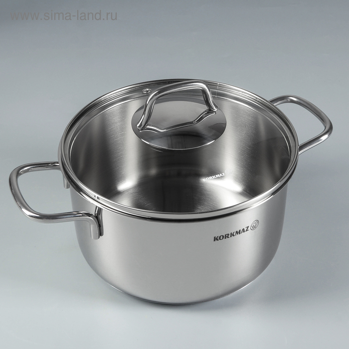 Кастрюля Korkmaz Perla, 3,5 л, 20×11 см
Кастрюля Korkmaz Perla, 3,5 л, 20×11 см