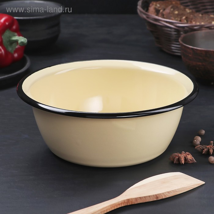 Миска, 1,5 л, без деколи, цвет бежевый
Миска, 1,5 л, без деколи, цвет бежевый