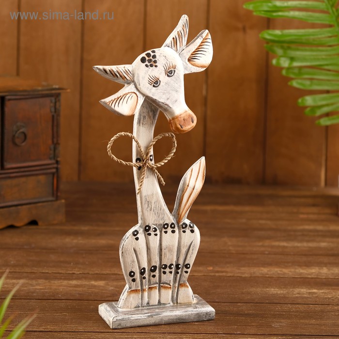 Сувенир на подставке "Коровка" дерево 14х4,5х30 см
Сувенир на подставке "Коровка" дерево 14х4,5х30 см