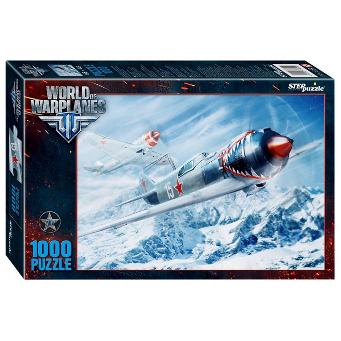 Пазл Wargaming.net. World of Warplanes, 1000 элементов
Пазл Wargaming.net. World of Warplanes, 1000 элементов