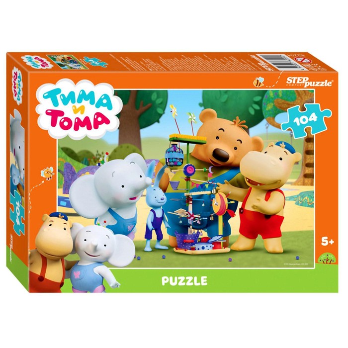 Пазл «Тима и Тома», 104 элементов
Пазл «Тима и Тома», 104 элементов