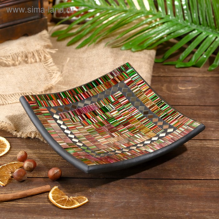 Тарелка декоративная "Бэлла" керамика 20х20х5 см
Тарелка декоративная "Бэлла" керамика 20х20х5 см